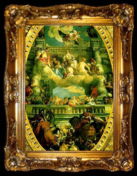 framed  Paolo  Veronese venice triumphant, ta009-2